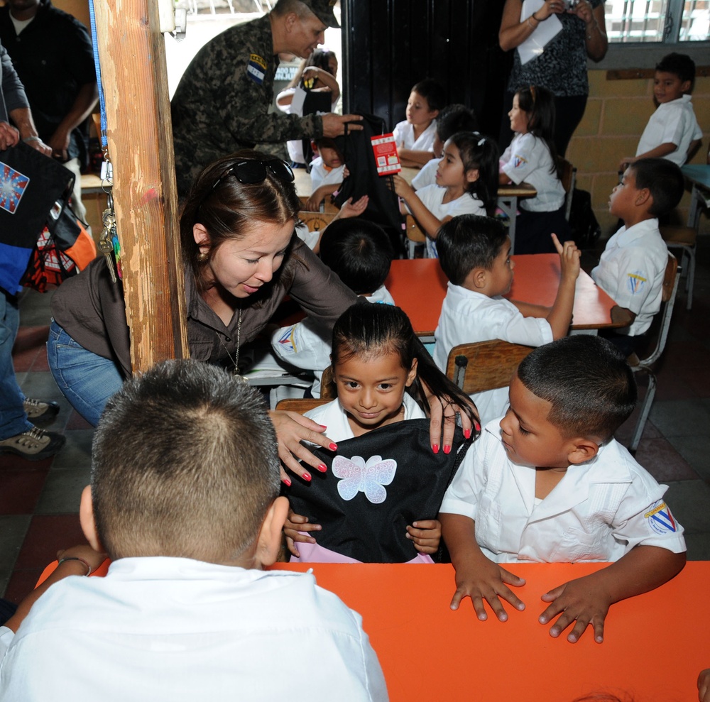 US, Honduras military; NGOs provide support to Honduras schools