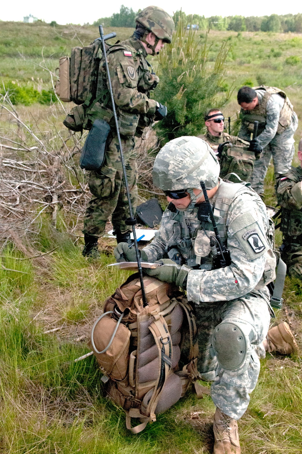 NATO forces hold call-for-fire certification in Poland