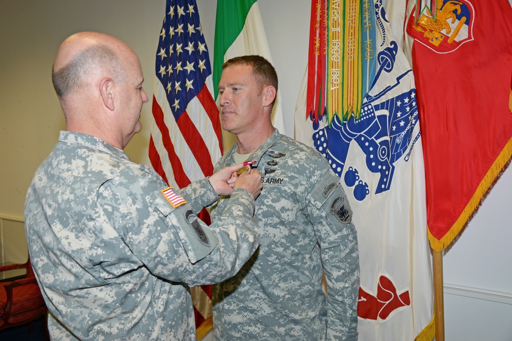 Lt. Col. Ryan Dillon Award Ceremony May 21, 2014