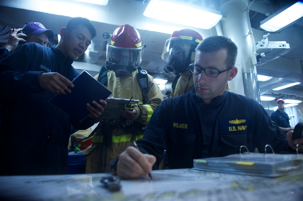 USS John S. McCain operations