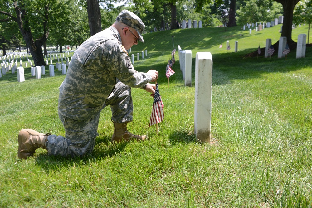 Chaplains honor, remember the fallen at 'Flags-In'