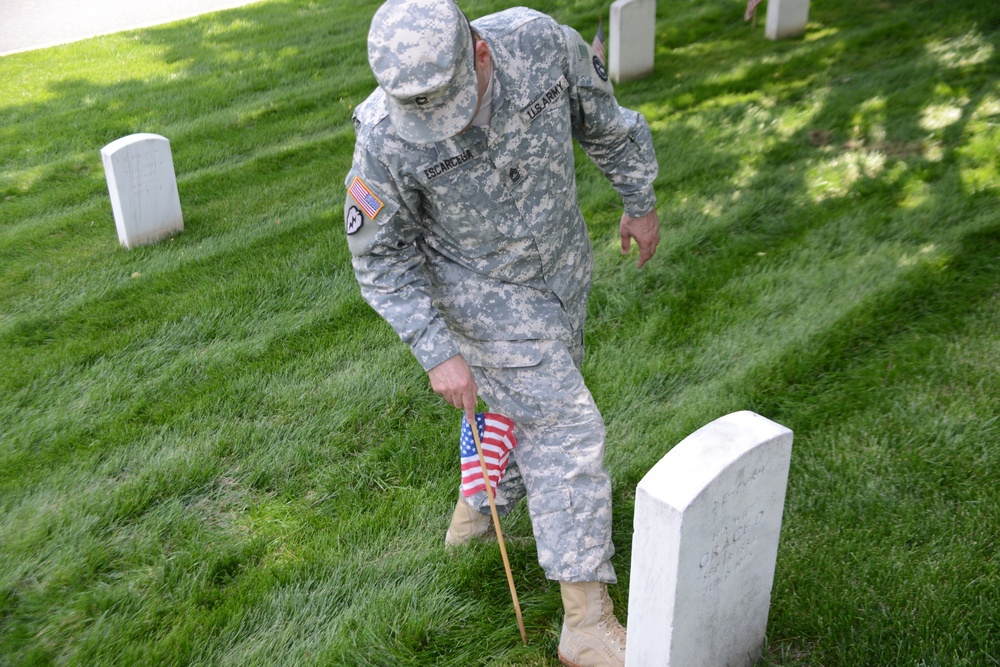 Chaplains honor, remember the fallen at 'Flags-In'