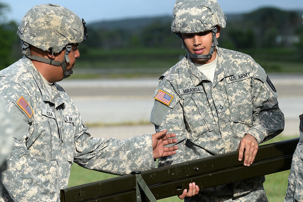 770th Transportation Company arrives at training site