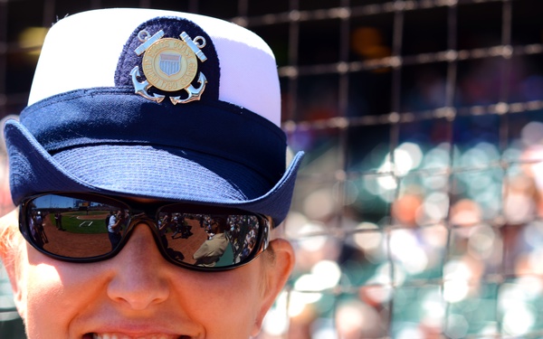 Salute to the military at AT&amp;T Park