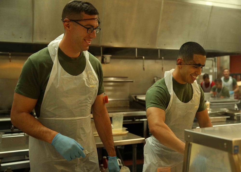 ‘Darkside’ Marines support community