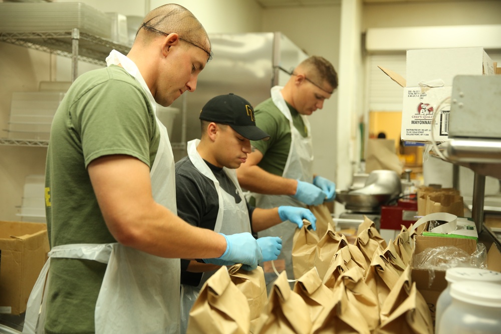 ‘Darkside’ Marines support community