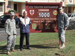 8th TSC surpasses safety record at 1,000 days