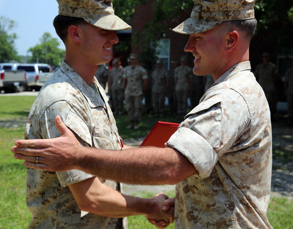 Bronze Star awarded to Warlords platoon commander