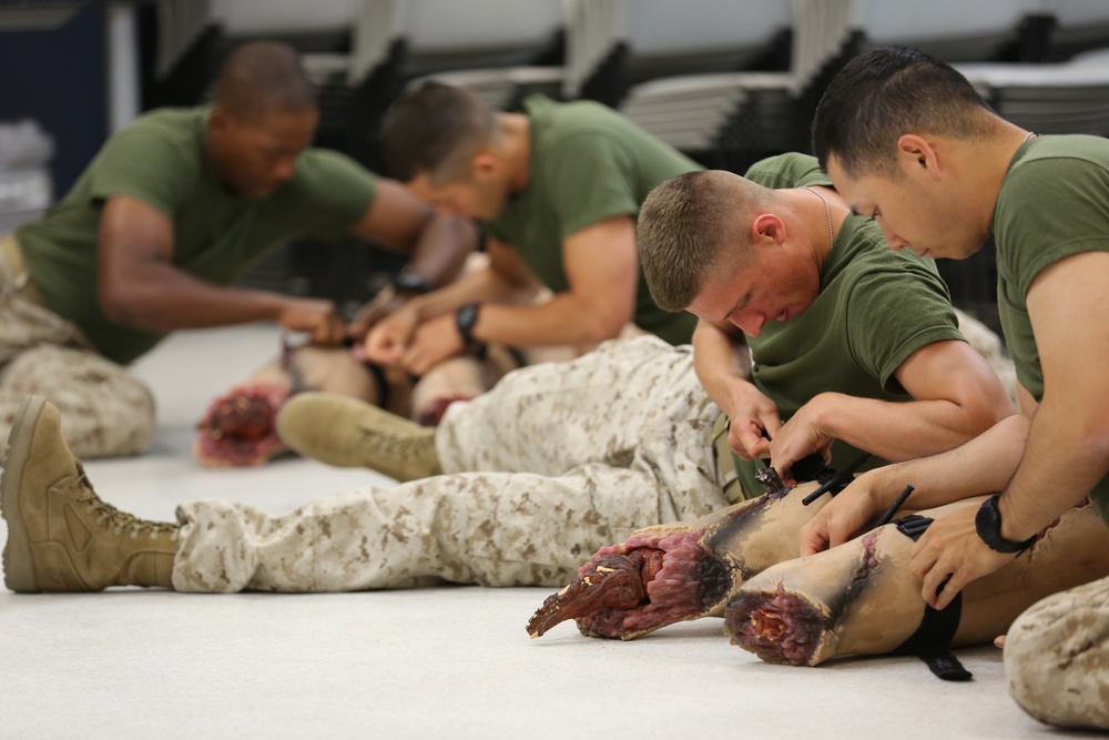 Bridging the gap between Navy medicine and Marine Corps tactics