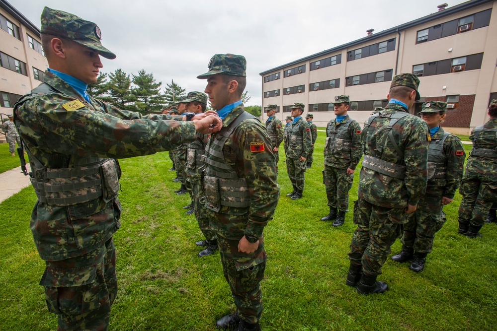 Albanian OCS candidates transition to Phase Two