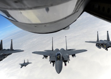 Col. Leavitt conducts final flight as 4th FW commander
