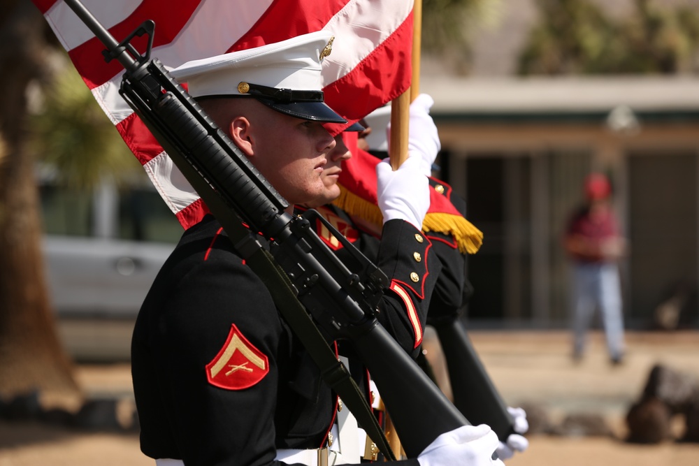 Combat Center Marines participate in annual Grubstake Days Parade