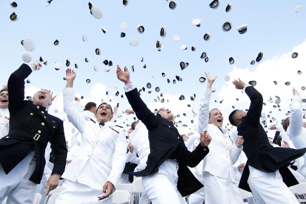 2014 Naval Academy graduation