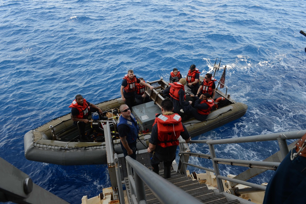 USS Mesa Verde operations