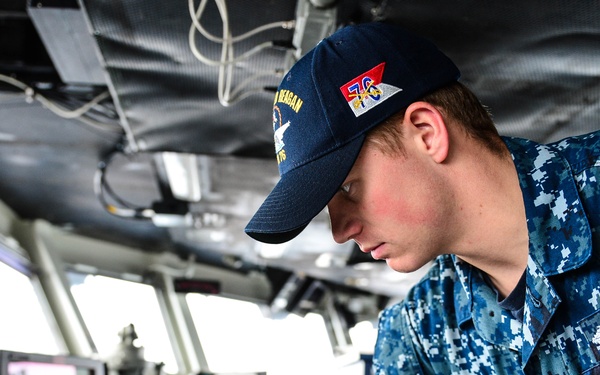 USS Ronald Regan operations