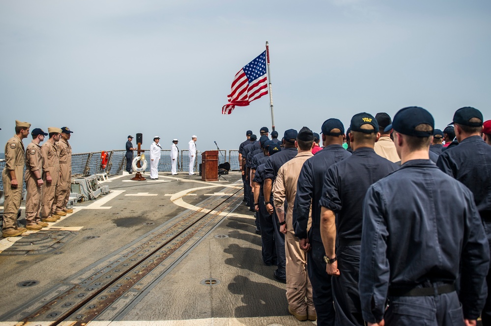 USS Truxton operations