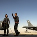 KC-135 refuels aircraft over Afghanistan