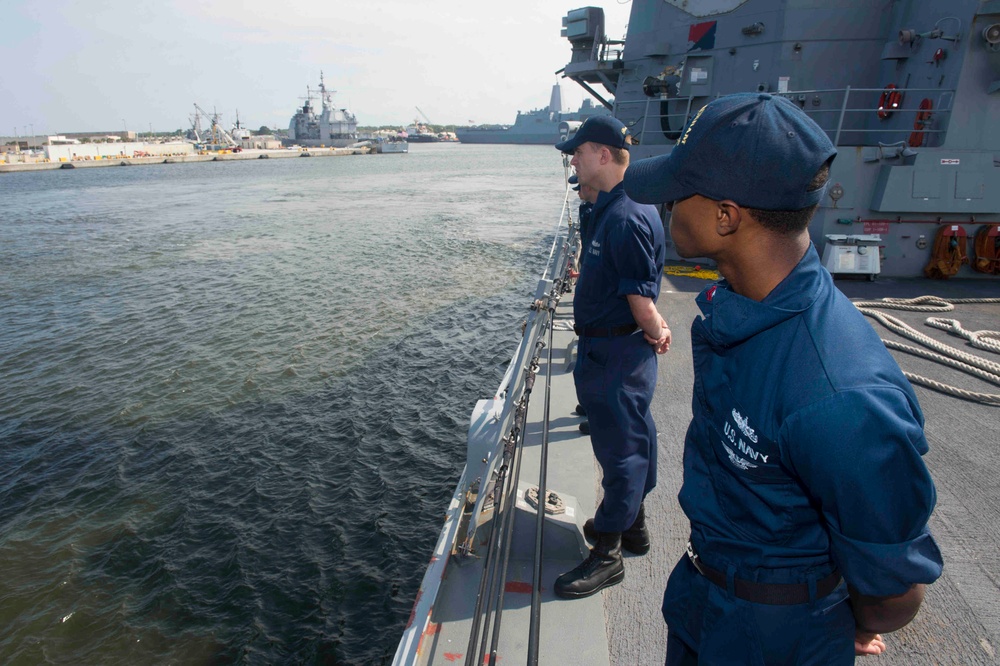 USS Jason Dunham operations