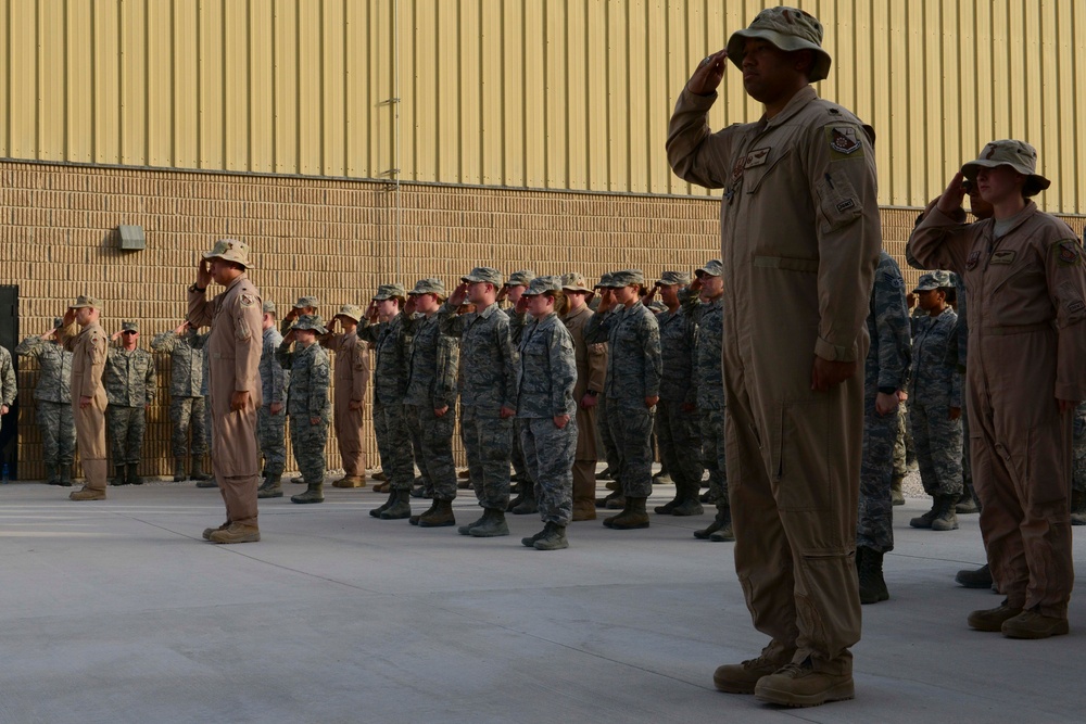 Al Udeid celebrates Memorial Day