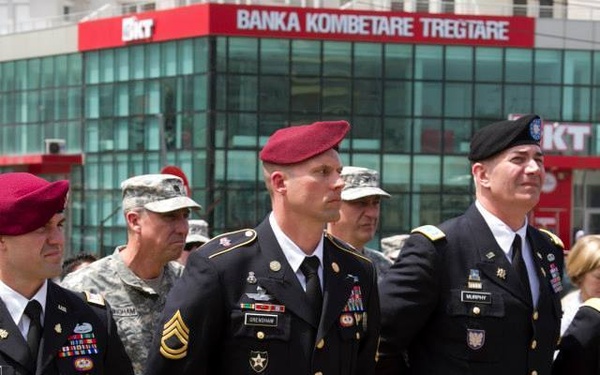 Kosovo government dedicates memorial to fallen US pilots