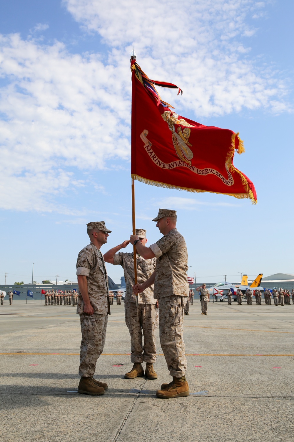 MALS-31 holds Change of Command