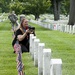 Witnessing tradition: Old Guard spouse walks with Flags-in Soldiers a final time
