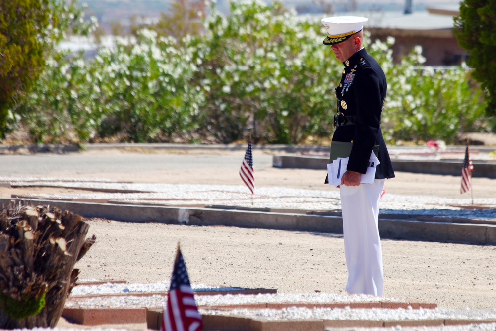 Combat Center pays Memorial Day tribute