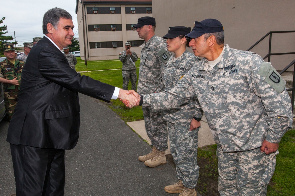 Albanian OCS candidates transition to Phase Two