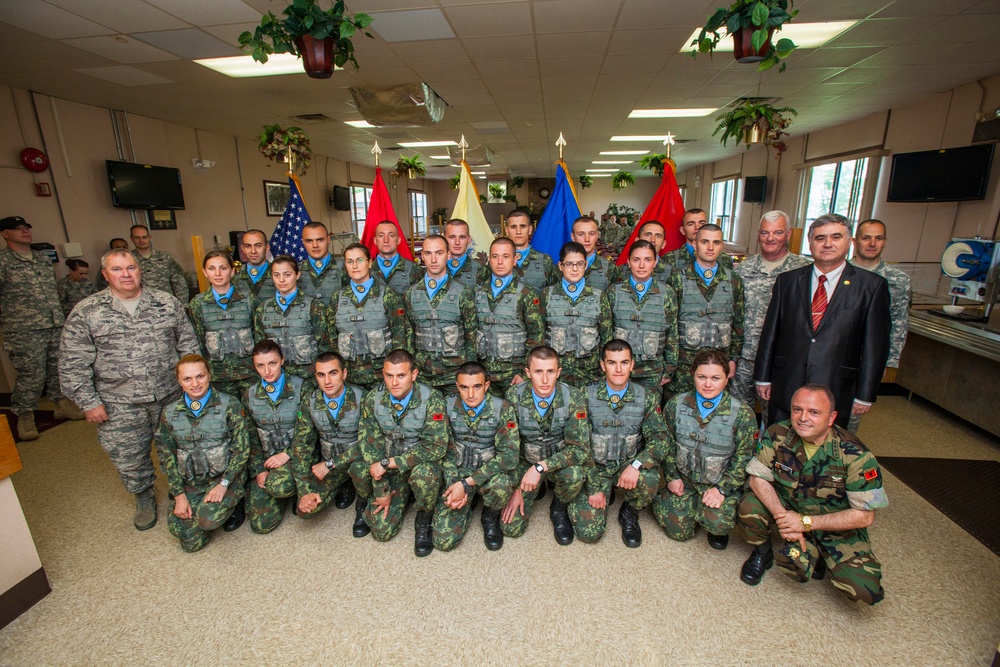 Albanian OCS candidates transition to Phase Two