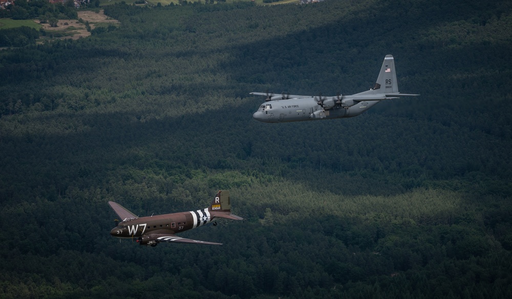 Ramstein Airmen rekindle piece of D-Day history