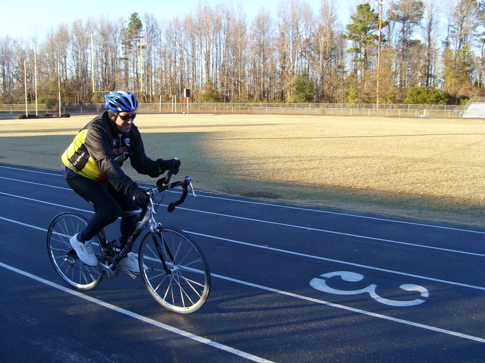 'Diesel' Dave overcomes adversity to cycle again