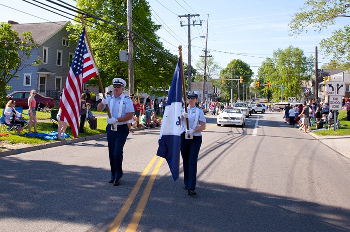 Coast Guard Auxiliary leads Memorial Day Parade