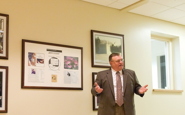 Jeffrey Earnhardt tours AFMES