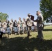 1st Sgt. Richardson's promotion to Sgt. Maj.