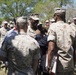 1st Sgt. Richardson's promotion to Sgt. Maj.