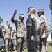1st Sgt. Richardson's promotion to Sgt. Maj.