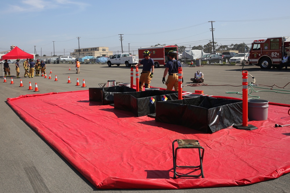 Biohazard training gives Marines chance to work with outside agencies