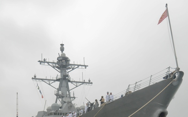 USS James E. Williams deployment