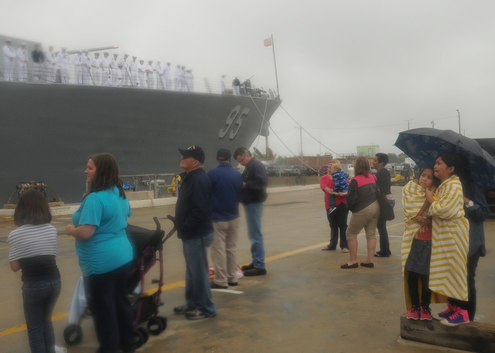 USS James E. Williams deployment