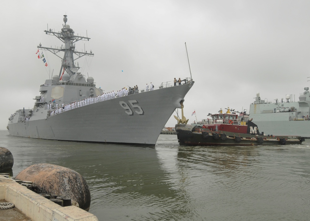 USS James E. Williams deployment