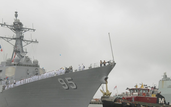 USS James E. Williams deployment