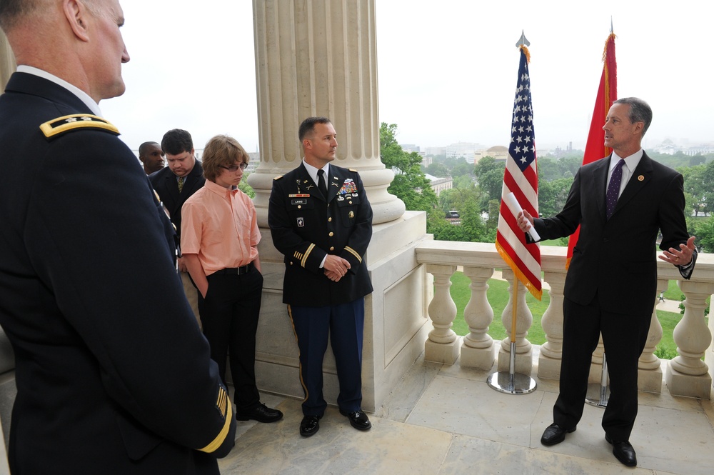 Retirement of US Army Maj. Robert Likins