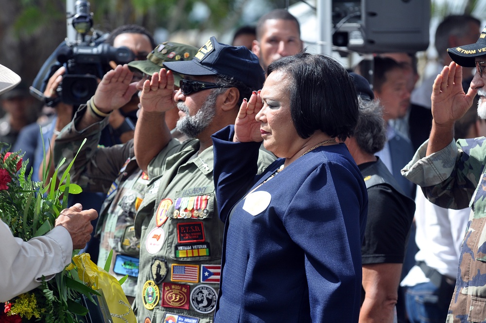 Memorial Day at Puerto Rico National Cemetery 2014