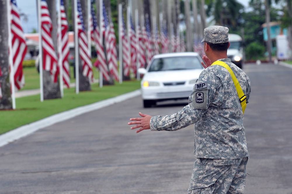 Memorial Day at Puerto Rico National Cemetery 2014