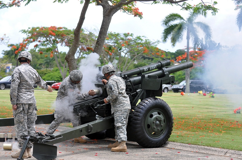 Memorial Day at Puerto Rico National Cemetery 2014