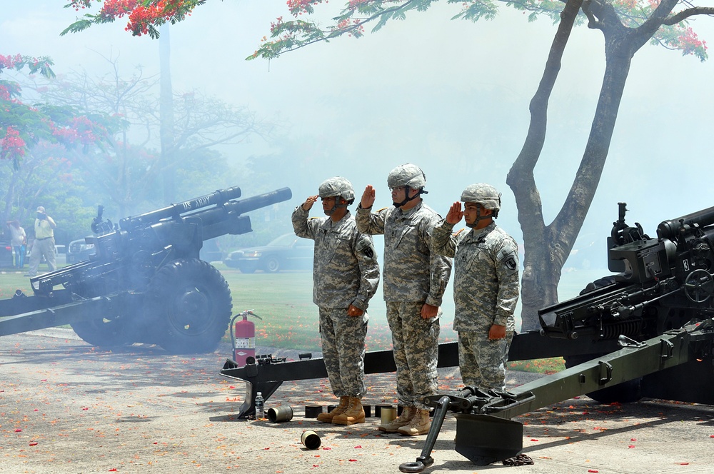 Memorial Day at Puerto Rico National Cemetery 2014