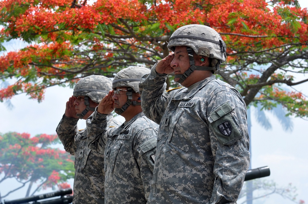 Memorial Day at Puerto Rico National Cemetery 2014