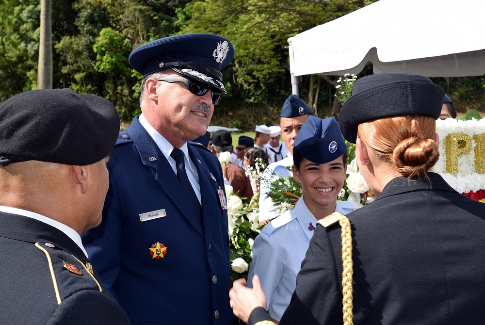 Memorial Day at Puerto Rico National Cemetery 2014