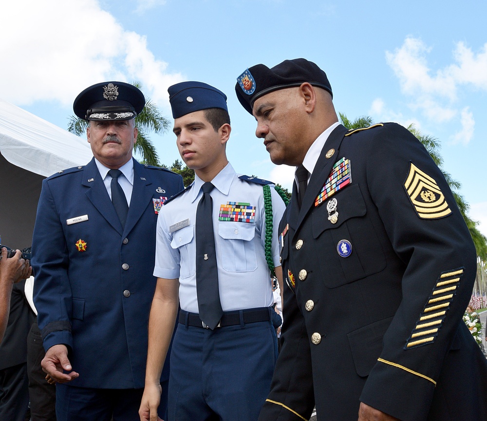 Memorial Day at Puerto Rico National Cemetery 2014