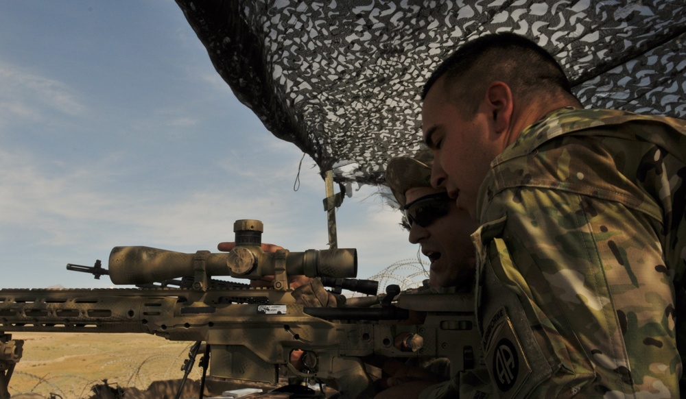 Spartan Soldiers support Operation Proper Exit